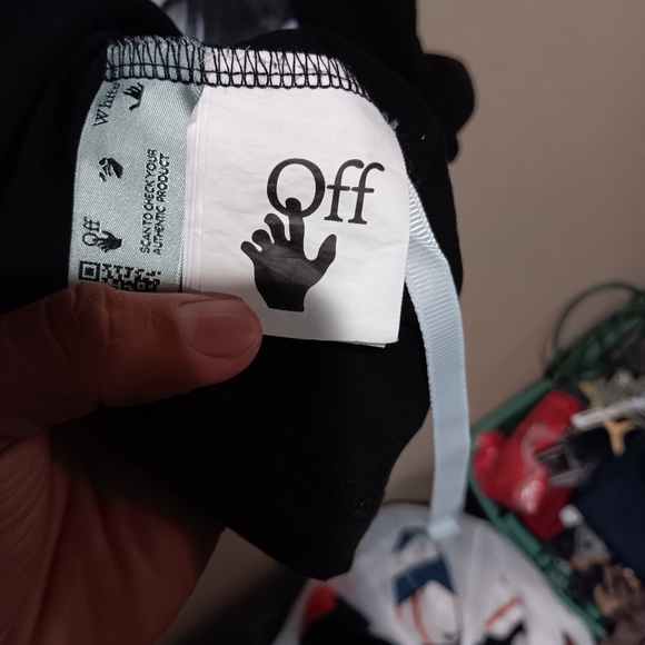 Off-White Off-White SS20 Caravaggio Square print Shirt Size L Semi New - Picture 6 of 6